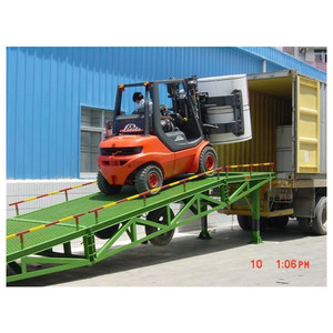 Hydraulic Adjustable <strong>Dock</strong> <strong>Ramp</strong> for Container <strong>Loading</strong>, Mobile <strong>Dock</strong> <strong>Ramp</strong> Leveler - Product Image 4