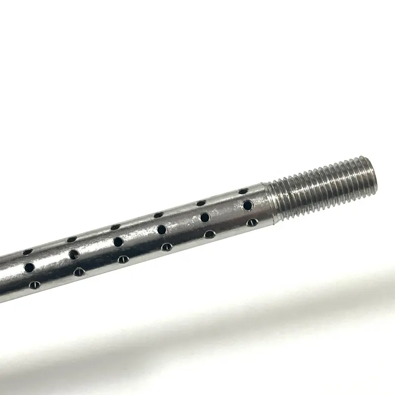 OEM professional drilling milling turning Stainless Steel anodized screw linear bike spare part for cnc center