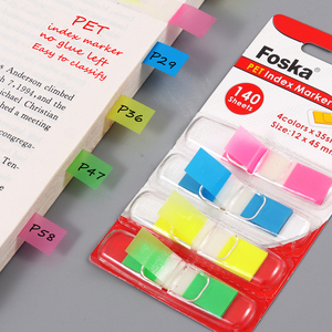 Foska-Bloc de notas adhesivas autoadhesivo Offset PET con función magnética disponible en diferentes colores para uso escolar - Product Image 5