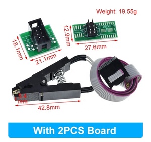 CH341A CH341B 24 EEPROM-Flash-BIOS-USB-Programmier paket der Serie 25 mit SOIC8-Testclip - Product Image 4