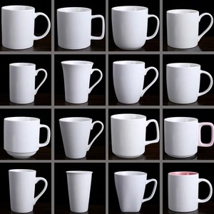 ロゴ付きのカスタムホワイトポーセリンコーヒーマグカップの広告 - Product Image 2