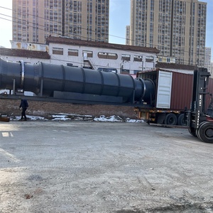 RDF rotary <strong>carbonization</strong> furnace <strong>palm</strong> <strong>kernel</strong> <strong>shells</strong> groundnut household and industrial waste charcoal making machine in India