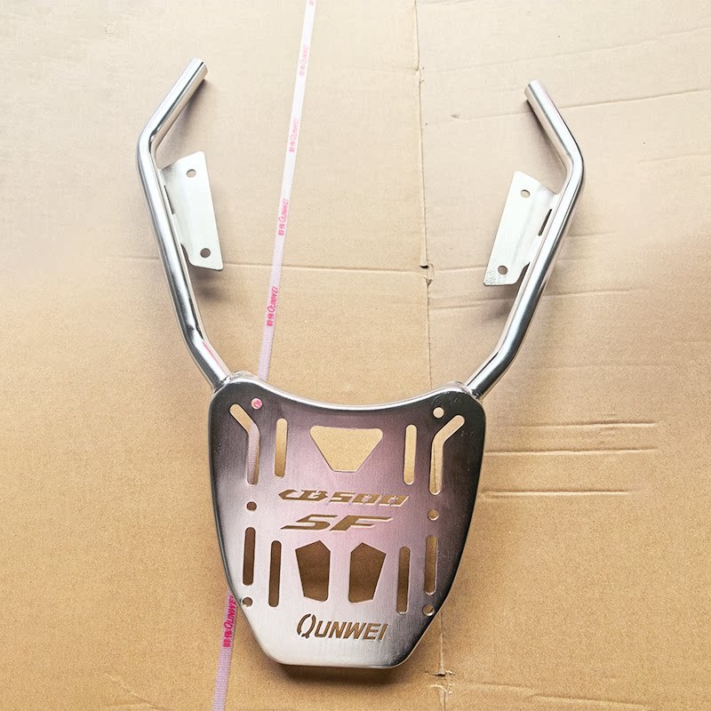 Support supérieur en plaque renforcée en acier inoxydable