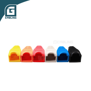 Gcabling 8P8C RJ45บูตพร้อมด้วย OD ที่แตกต่างกันสำหรับขั้วต่อ RJ 45 Rj45ฝาครอบบูต Cat5e ฝาครอบปลั๊ก RJ 45 - Product Image 4
