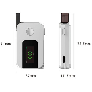 High Accuracy Electro-Chemical Sensor LCD Display Breathalyzer <strong>Fast</strong> Detection Alcohol <strong>Tester</strong> with Battery Usa - Product Image 3