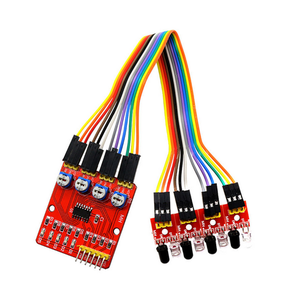 LM393 4-poliges IR-Flammen erkennungs sensor modul Brandmelder-Diy-Kit für Bildungs-und Hersteller platinen - Product Image 2