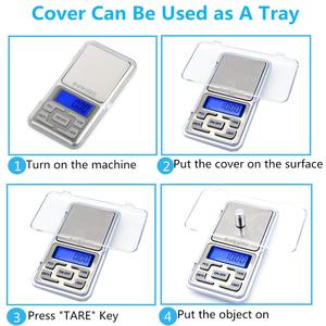 0.01 g Jewelry Weighing Scale Digital Diamond Pocket Weight Scale With <strong>LCD</strong> <strong>Display</strong> Tare <strong>Function</strong> - Product Image 5