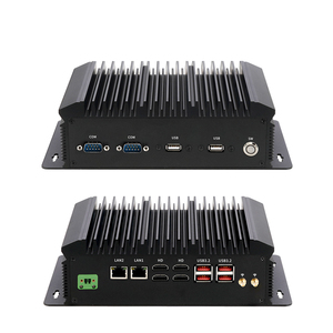 インダストリアルミニPCコアI5 1135G7 6 * USBデュアルLAN 2 * COM RS232 DDR4 M.2ストレージWin10/11 Linuxファンレスマイクロコンピュータ - Product Image 5