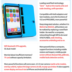 JC V1SPROプログラマーBGA315/110/70モジュールforiPhone 6-15トゥルートーンバッテリー<span class=keywords><strong>Nand</strong></span>フラッシュ読み取り書き込みFaceIDJCID検出アダプター - Product Image 4