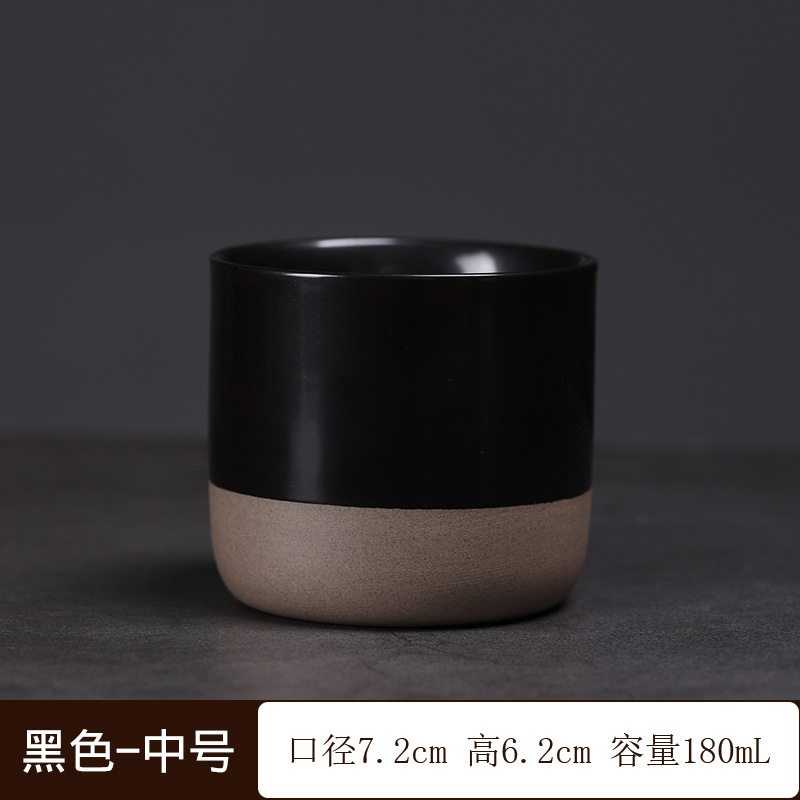 Two-tone cup-black-medium