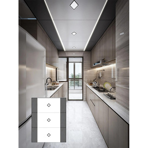 Bán buôn tất cả-nhôm tổ ong lớn Bảng điều chỉnh tích hợp trần cho toàn bộ ngôi nhà sử dụng nhà bếp phòng khách sạn - Product Image 2