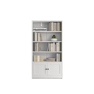 Duvara monte kitaplık kitap standı 4 5 katmanlı açık depolama rafları kütüphane için küçük dolap bir kitaplık ile - Product Image 1