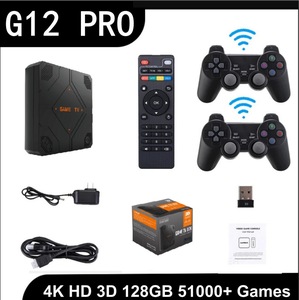 2024 G12 Pro Classic Game Box Dual-System Android Open Source Retro-Spiele konsole 4K HD-Ausgang Wifi-Videospiel konsole
