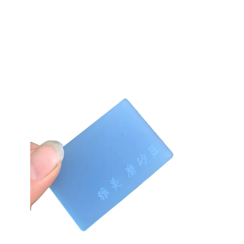 L corte con contador de labios tarjeta de pvc tamaño A4 tablero de letrero acrílico hecho a medida