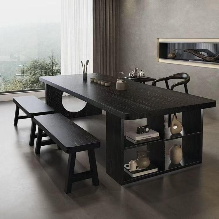1.8-meter table, 1 main table, 1 long bench
