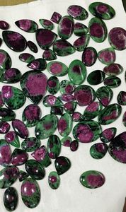 פרמיה 100% פרמיה טבעי אודם cabochon חן בעבודת יד עם גודל מותאם אישית