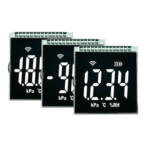 Benutzer definierte VA Negative 5V Weiße Hintergrund beleuchtung 7-Segment-LCD-Display Kein Controller erforderlich Bester Preis für LCD-Module