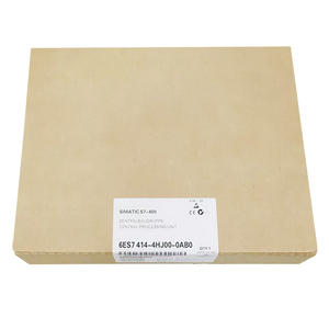 Thương hiệu mới ban đầu 6es7 414-4hj00-0ab0 6es7414-4hj00-0ab0 xử lý trung <span class=keywords><strong>t</strong></span>âm Đơn vị điều khiển lập trình - Product Image 1