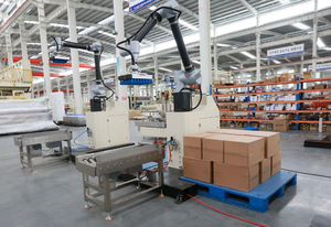 Robot de apilamiento de paletizador automatizado colaborativo para embalaje de cajas de cartón con componentes de núcleo PLC - Product Image 5
