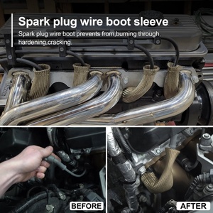 Protezione per stivali in titanio con candela ad alta temperatura in fibra di vetro - Product Image 5