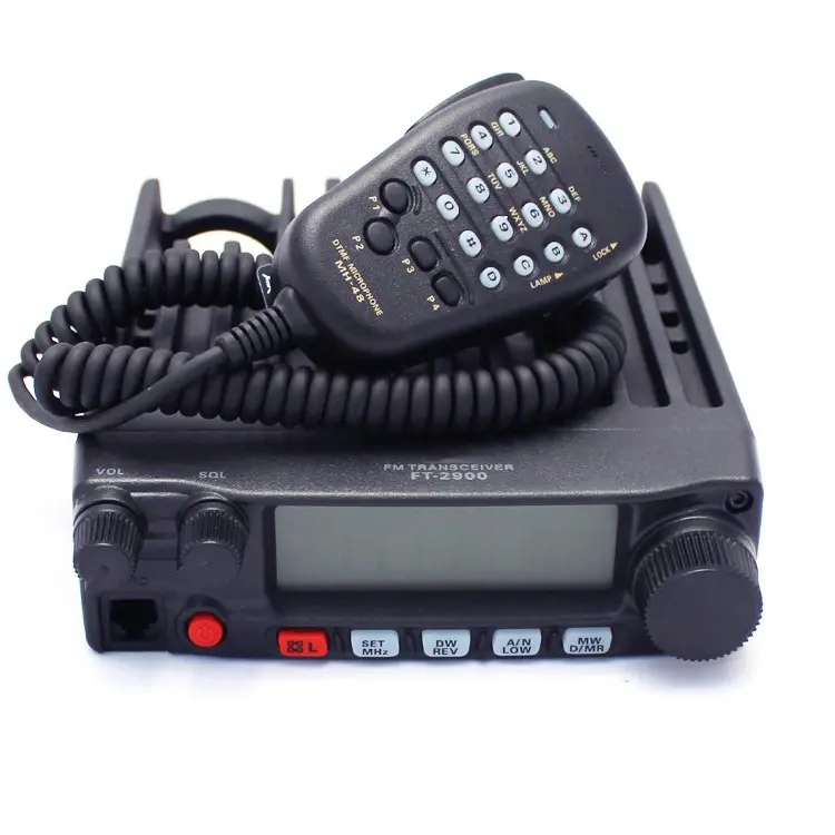 75 w vhf radio walkie talkie große reichweite vhf 136-174 mhz walkie talkie 50 km für auto taxi vhf uhf radio zum verkauf ft 2900r