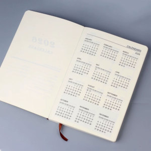 2026 Tiếng Anh chương trình nghị sự 365 ngày Nhật Ký biểu tượng tùy chỉnh in ấn A5 mềm PU da máy tính xách tay Nhật ký kinh doanh Văn Phòng TrườNg kế hoạch - Product Image 5