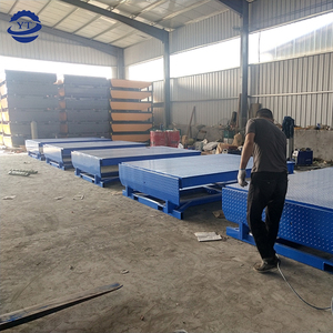Grande carico contenitore ausiliario di carico e scarico piattaforma logistica parco fisso regolabile pendenza - Product Image 4