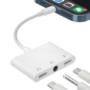 Audio <strong>Adapter</strong> Cable <strong>3</strong>.5mm <strong>Adapter</strong> AUX Headset Adaptor Jack Headphone Earphones Jack <strong>Adapter</strong> for iPhone <strong>iPad</strong>
