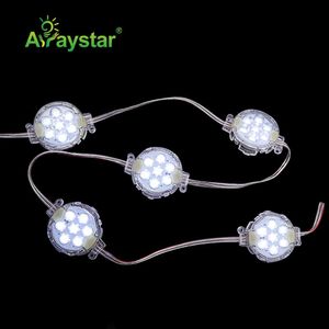 直径40毫米DMX512 RGB防水可寻址发光二极管点光源DC24V发光二极管像素点灯户外装饰 - Product Image 6