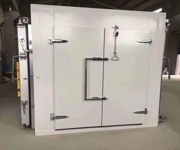 PURパネル引き戸冷蔵手動引き戸特殊プラットフォームヒンジ付きドア冷蔵室引き戸