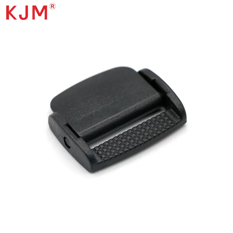 KJM Heavy Duty Tactical Cincha Hebilla de cinturón de plástico 20mm Ajustador de correa POM Clip de hebilla de bloqueo de leva de plástico para correas