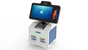 Máquina dispensadora de tarjetas de Hotel, Terminal de autoservicio de escritorio con escáner de código de pasaporte - Product Image 2