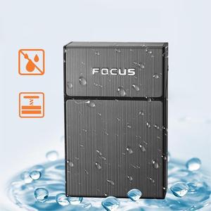 Bán Buôn Không Thấm Nước Tùy Chỉnh Công Suất Lớn 20-Mảnh Kim Loại Chải Từ Trường Hợp Thuốc Lá Hộp Thuốc Lá - Product Image 3