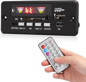 MP3 декодер модуль декодирования платы 5 В 12 В автомобильный USB MP3-плеер WMA WAV TF слот для карт/USB/FM Удаленный модуль платы - Product Image 3