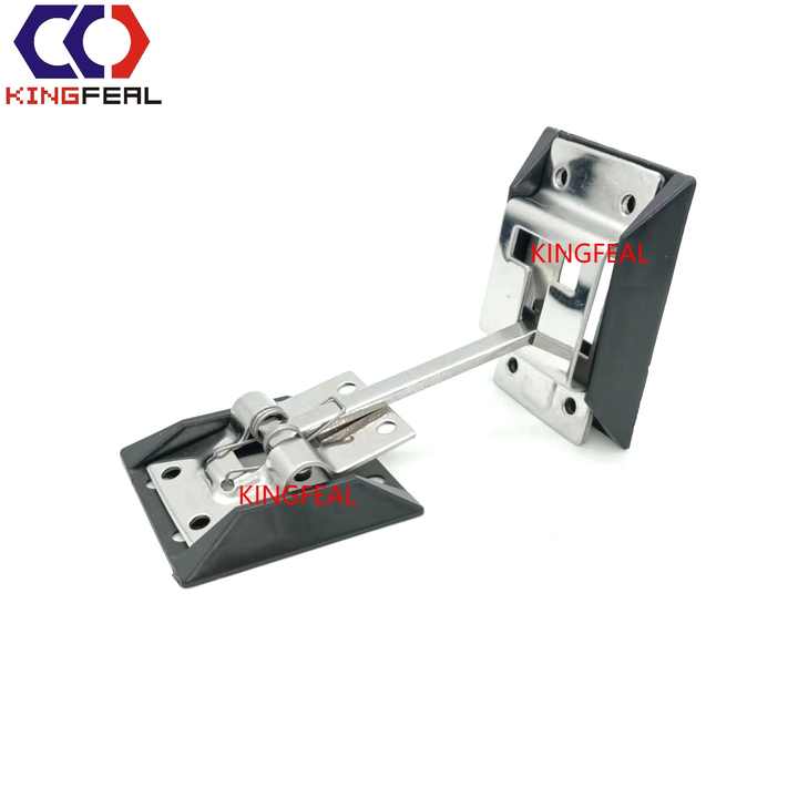 High Quality 304 Stainless Steel Van Rear Door Hook Buckle Lock Windproof Fixed Door Wind Hook Lock