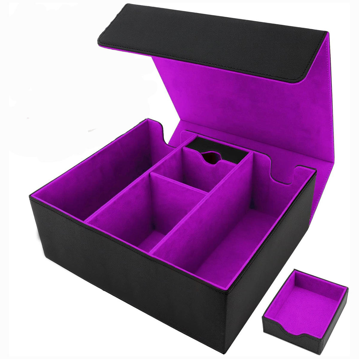 Negro y morado