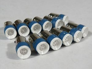 NEW LSTD-2S Pilot Light LED Bulb <strong>BA9S</strong> <strong>Base</strong> 24VAC/DC 10/11mA Lot of 12