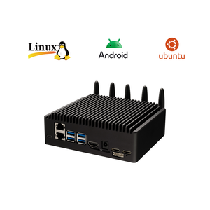 Ubuntu Linux Android RS232 AI Edge Computing Box Daten kollektor Gerät Rk3568 Lüfter lose Industrie Industrie Mini-PC mit Algorithmus - Product Image 1