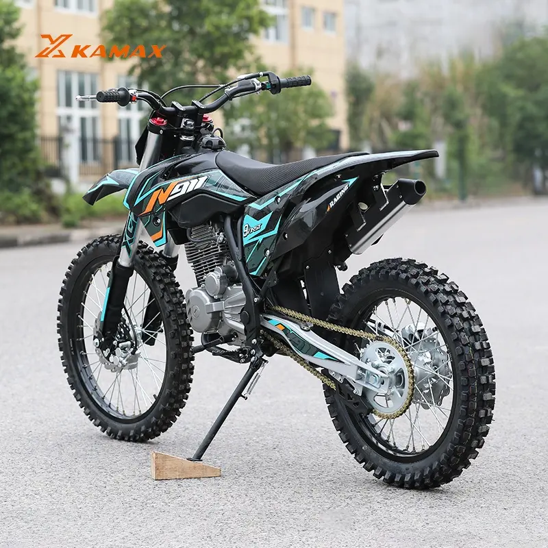 Kamax 2024 전문 모토 크로스 4 행정 자동 먼지 자전거 250cc 오프로드 오토바이 열광 자 모토 가솔린