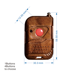 Antenna Long Range 100m 433mhz Learning <strong>Code</strong> Sliding Door Remote Control for India - Product Image 1