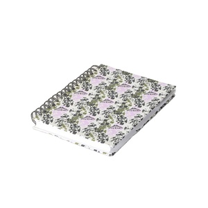 Cuaderno de notas personalizado con puntos en blanco, cuaderno de notas de viaje privado, diario A5, espiral, planificador diario - Product Image 1