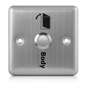 Serie 86 in acciaio inox automatico Reset porta pulsante di rilascio esterno sistema di controllo accessi TCP/IP metallo pannello interruttore di uscita