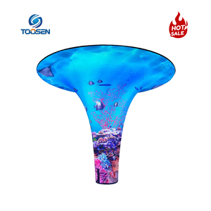 Schermo morbido creativo ad alta luminosità pannello Video parete impermeabile flessibile all'aperto per centro commerciale a forma di corno LED - Product Image 3