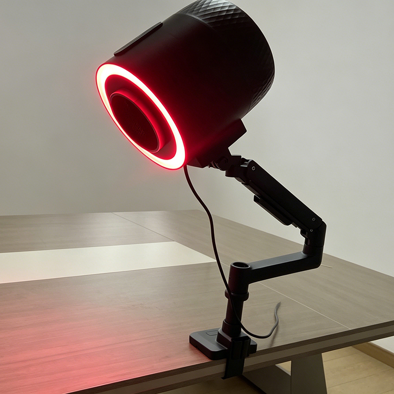 AT-NDC-025 Plus Recolector de Polvo de Uñas con Luz Roja 220V Enchufe EU
