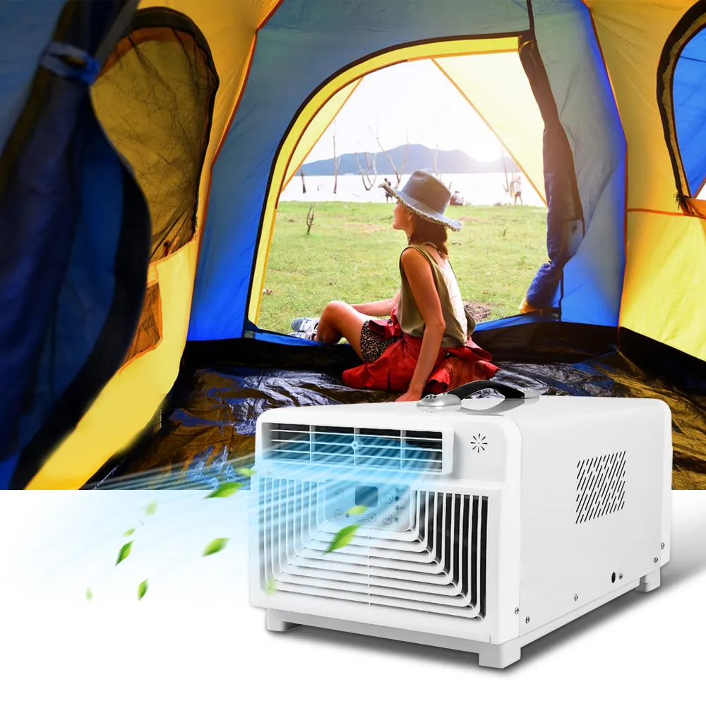 Mini climatiseur portable de 7000BTU pour la maison et le bureau, climatisation électrique, climatiseur AC sans gaz pour l'expédition