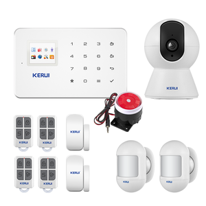 KERUI-sistema de seguridad inteligente G18 para el hogar, con cámara Digital de interior, Control remoto, sirena con cable, sistema de alarma antirrobo - Product Image 1