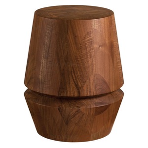 越南工厂批发高品质环保实木边桌乡村茶几 - Product Image 5