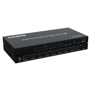 2-in-8-Out HDスイッチングスプリッターデュアルビデオ信号4K 60HZ高性能表示機能 - Product Image 3