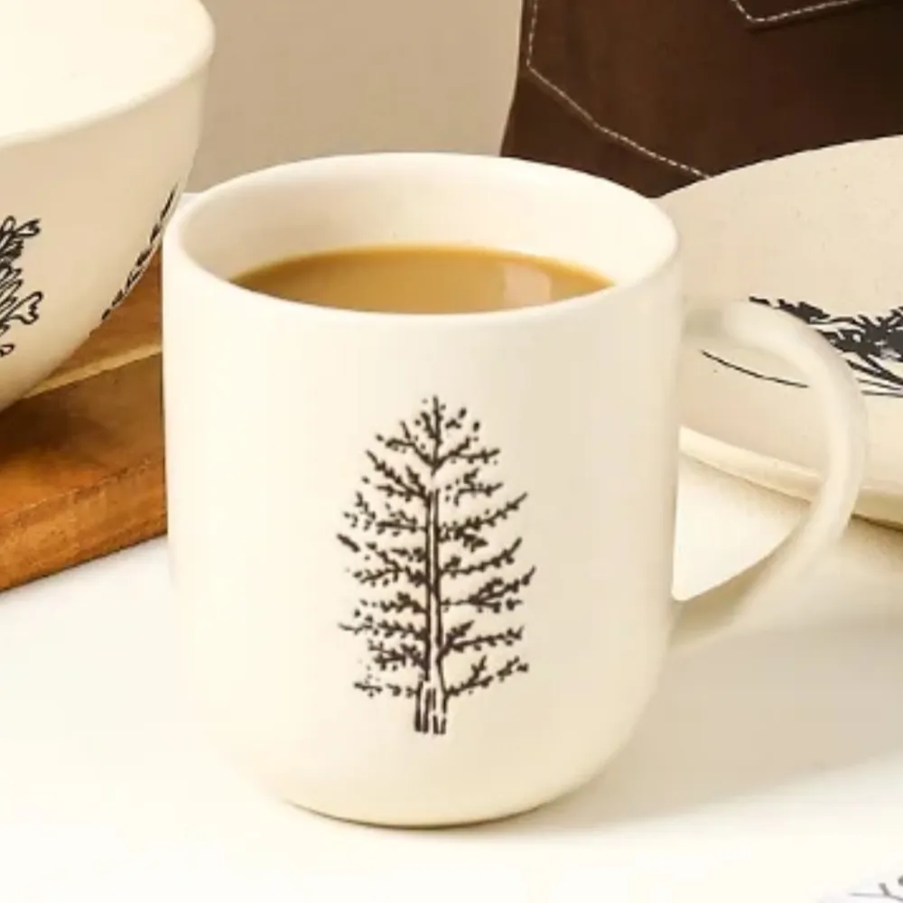 Proveedor de tazas de 14oz logotipo personalizado gres cera resistir mango personalizado tazas de café de cerámica taza para té