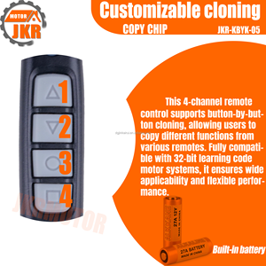 4-kênh 433Mhz rào cản truy cập không dây Transmitter ngay lập tức mặt đối mặt học tập điều khiển từ xa - Product Image 3